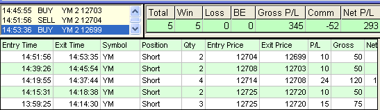 emini trading results #318
